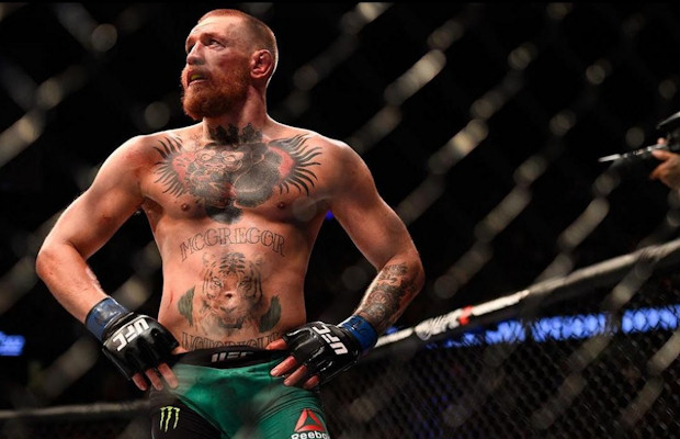 This image has an empty alt attribute; its file name is mcgregorafterdiaz1.jpg
