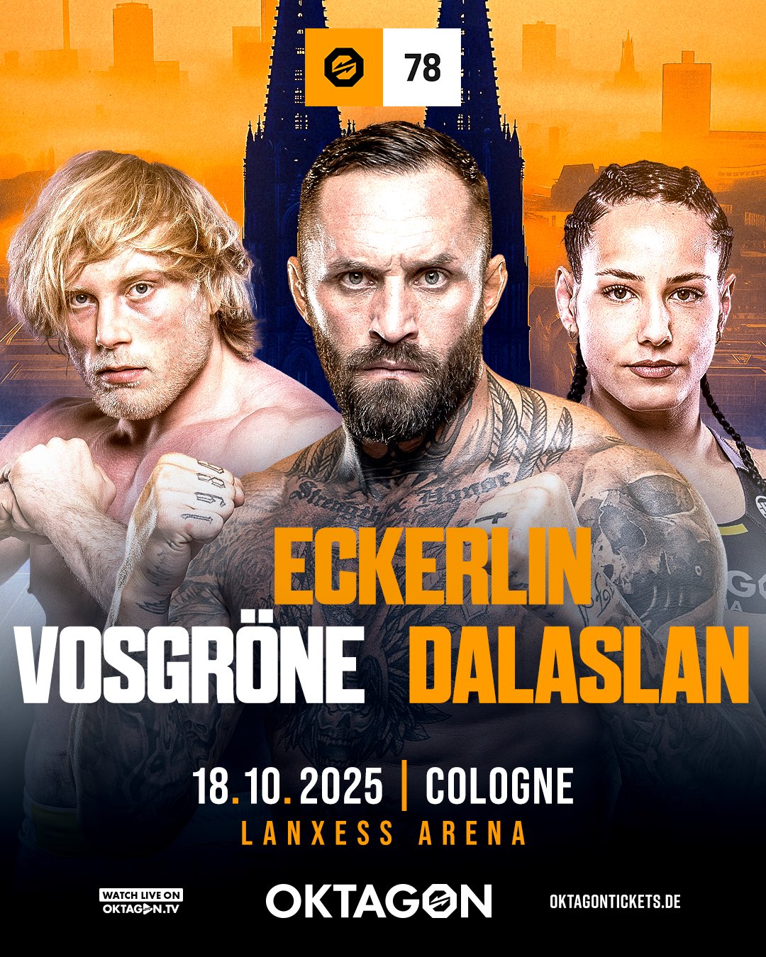 Oktagon 78 Preview: Eckerlin v Truscek, Dalaslan returns